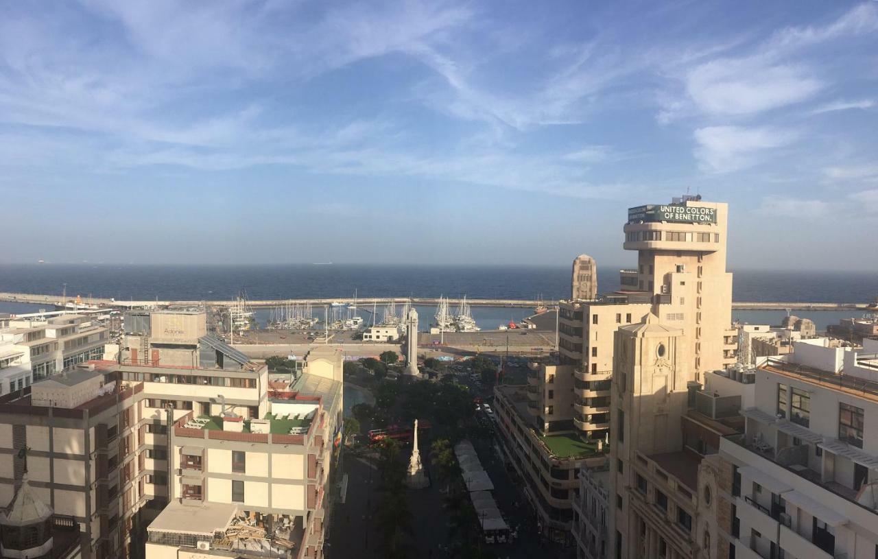 Vacacional panorámica al mar centro Santa Cruz Apartamento Exterior foto